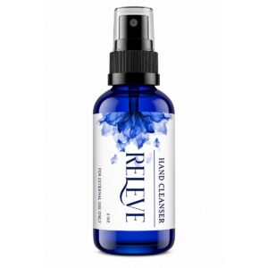 Releve Hand Cleanser 2 oz spray bottle